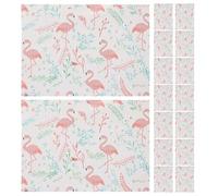 AUTSUPPL 200 Sheets Sugar Wrapping Paper Candy Wrapping Paper Flamingo Pattern Lovely Cute Style Decorates Chocolate and Packing Food and DIY Candy Making