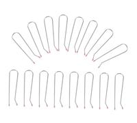 AUTSUPPL 20pcs Electric Curler Clips U-shaped Metal Replacement for Hot Rollers Secure Hold Hair Styling Accessories for Women Hair Care