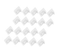 AUTSUPPL 20Pcs Shelf Supports Transparent Multi-function Pegs for Cabinets Closets and Home Organization Household Shelf Holders