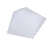AUTSUPPL 20pcs Transparent Beads Plastic Template Ironing Papers for DIY Crafts Safe Odorless Stencil for Creative Art Activities and Practical Skill Development
