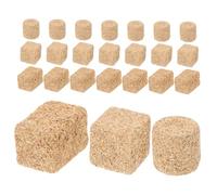 AUTSUPPL 24pcs Miniature Faux Hay Bales Realistic Farm Straw Bales for DIY Craft Decoration Small Micro Landscape Accessories for Dollhouse Garden Party and Model Building