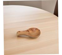 AUTSUPPL 2Pcs Acacia Wood Spoon Rest Holder for Kitchen Countertop Moisture-Resistant Stove Utensil Organizer for Spatulas Ladles Forks Tongs Space-Saving Pasta Spoon Storage