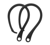 AUTSUPPL 2pcs Anti-slip Earbud Hooks for Sports Easy to Install Earphone Earhooks Replacement Comfortable Ear Hooks with Enhanced Stability for Running and Exercise Black Compatible with