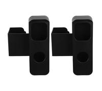 AUTSUPPL 2pcs Anti-Theft No-Drill Doorbell Mount Rainproof Weather-Resistant Bracket Compatible with Blink Video Doorbell Compact Space-Saving Holder for Home Apartment Security