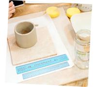 AUTSUPPL 2pcs Ceramic Shrinkage Scale Ruler Multifunctional Clay Sculpture Measuring Tool Pottery Ruler for Accurate Ceramic Craft Modeling and Drawing