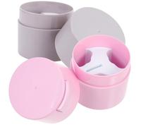 AUTSUPPL 2pcs Eyelash Glue Storage Jars Sealed Lash Glue Holders for Eyelash Extension Adhesive Cosmetic Storage Containers for Home and Travel Use