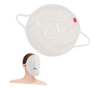 AUTSUPPL 2pcs Face Mask Fleece Towel Cold Hot Compress Facial Spa Towel for Skin Types