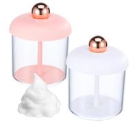 AUTSUPPL 2pcs Face Wash Foam Maker Quick Foaming Facial Cleanser Shampoo Foam Maker Multi-purpose Skincare Tools Convenient Cleaning for All Skin Types