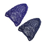 AUTSUPPL 2pcs Girl Hair Care Net Cover Long Mesh Hair Net with Elastic Design Polyester Material for Home and Sleeping Use