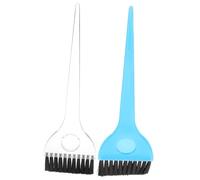 AUTSUPPL 2pcs Hair Coloring Brush Professional Hair Dyeing Comb Applicator Tool for Home and Salon Use Easy to Hold Delicate Bristles Colors
