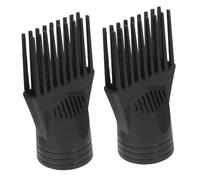 AUTSUPPL 2pcs Hair Dryer Diffuser Combs Hair Dryer Nozzle Comb Replacement Reusable Nozzle