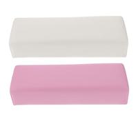 AUTSUPPL 2pcs Leather Manicure Hand Pads Nail Hand Rests Comfortable Wrist Cushion for Nail Art Salon Practice