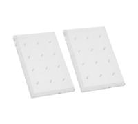 AUTSUPPL 2pcs Nail Drill Bits Storage Stand with Transparent Acrylic Nail Bit Holder Organizer for Manicure Practice and Practical for Salon and Home Use