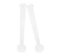 AUTSUPPL 2pcs Plastic Tapered Candle Mold DIY Scented Candle Making Molds for Handcrafts Suitable for Home and Craft Workshop Use
