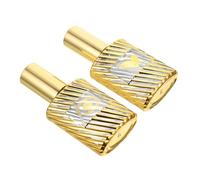 AUTSUPPL 2pcs Portable Glass Perfume Packing Bottles Lightweight Travel Atomizer Sprayers for Fragrance Storage Carry Refillable Containers for Vacation Camping Business Trips