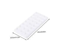 AUTSUPPL 2pcs Portable Watercolor Paint Palette Box Empty Pigment Holder with Rubber Soft Cover Lightweight Watercolour Case for Artists Students Easy to Clean and Store