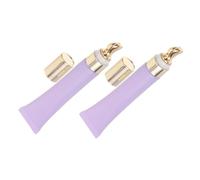 AUTSUPPL 2pcs Refillable Eye Cream Tubes Portable Essential Oil Dispenser Massage Travel-friendly Makeup Cream Applicator for Skincare Storage Go Use