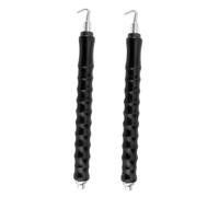 AUTSUPPL 2Pcs Semi Automatic Wire Tie Tool with Rubber Grip Handle for Heavy Duty Rebar Twisting Quick and Easy Wire Binding Fatigue Reducing Handheld Tying Tool