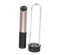 AUTSUPPL 2pcs Silicone Lip Brush Dust Caps Portable Lip Makeup and Concealer Brush for Women Soft Round Tip Multi-functional Beauty Tool for Home and
