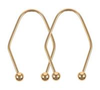AUTSUPPL 2pcs Stainless Steel Dimple Maker Facial Dimples Trainer for Cheek Facial Tool for