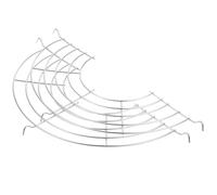 AUTSUPPL 2pcs Stainless Steel Semicircular Oil Drip Rack Cooling Racks for Cooking and Baking Kitchen Baking for Home