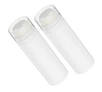 AUTSUPPL 2Pcs Travel Talcum Dispenser Box Empty Makeup Container for Puff Storage Case Practical for Shower Easy to Use and Care for Delicate Skin