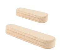 AUTSUPPL 2pcs Wooden Tailors Clapper Sewing Tool Set for Seam Pressing and Patch Flattening, Beech Wood Clappers for Quilters and Dressmakers Professional Use
