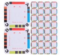 AUTSUPPL 300pcs Tablet Weaving Cards Paperboard DIY Crafting Tools for Beginners and Experts Portable Weaving Card for School Projects Home Decor and Creative Handcraft Activities