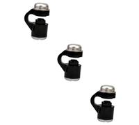 AUTSUPPL 3pcs 30x LED Clip Magnifier Microscope Micro Lens for Phone Magnify Lens for Smartphone Close-up Photography