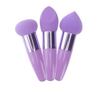 AUTSUPPL 3pcs Beauty Pen Small Makeup for Face Powder Application Multipurpose Makeup Tools Peach Heart and Cut Designs