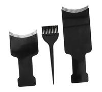 AUTSUPPL 3Pcs Hair Coloring Brush Kit Durable Highlighting Board and Comb for Balayage Hair Dye Application Professional Hair Dyeing Tools for Salons and Home Use