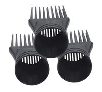 AUTSUPPL 3pcs Hair Dryer Comb Set Professional Styling Tool Heated Brush for Diffuser Hair Dryer Easy to Detangle