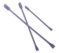 AUTSUPPL 3pcs Mini Makeup Spatula Palette Silicone Beauty Tool for Cleansing Balm Foundation Lotion