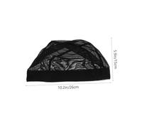 AUTSUPPL 3PCS Reusable Wig Mesh Cap Multi-functional Net Wig Cap Elastic Lace Hair Care Tool Comfortable Breathable Hair Nets for Women and Men Daily Replacement