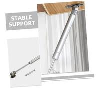 AUTSUPPL 4 Sets Hydraulic Support Hinges for Cabinet Doors Smooth Soft-Close Lid Stay Hinges for Kitchen Wardrobe Chamber Furniture Gas Spring Door Flips Space-Saving Supports