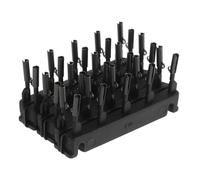 AUTSUPPL 40pcs Second Generation Black Hair Extension Machine Buckles with No-trace Invisible Clips for Seamless Clip-in Hair Extensions and Reinstallable Styling Tools for Women