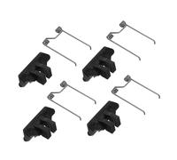 AUTSUPPL 4pcs Clipper Tension Spring Replacement Cam Follower Hair Cutting Machine Accessories Hair Machine Springs DIY Trimmer Parts Trimmer Repair Tools Swing Head Black