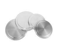 AUTSUPPL 4pcs Cooktop Cover Stainless Steel Induction Hob Cover Protector Oven Hood