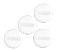AUTSUPPL 4pcs Cosmetic Powder Large Powder Puff Safe Materials Portable and Convenient