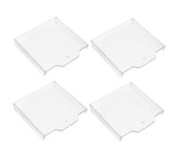 AUTSUPPL 4pcs Emergency Stop Protective Cover Push Button Fire Safety Cover Push Button Lid for Switch Guard for Fire Equipment Safety Protector Abs Transparent