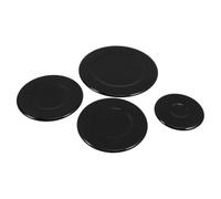 AUTSUPPL 4pcs Gas Stove Burner Heads Replacement Kit Reliable Gas Burner Caps Stove Supplies Set