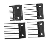 AUTSUPPL 4Pcs Professional Clipper Guards with Buckle Limit Replacement Hair Cutting Guides for Precise Control Suitable for Salon and Home Grooming