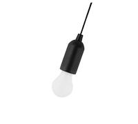 AUTSUPPL 4pcs Pull Cord Light Bulb Led Hanging Pendant Lights for Living Battery Powered Modern