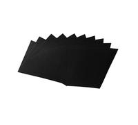 AUTSUPPL 50Pcs Black Kraft Paperboard Cardstock Thick DIY Crafting Material for Scrapbooks Greeting Cards Business Cards and Artwork