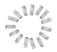 AUTSUPPL 50pcs Fine Grit Sanding Bands for Nail Drill 3.1mm Mini Mandrel Bit Manicure Nail Art Polishing Supplies for Professional and Home Use