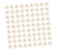 AUTSUPPL 50pcs Flower Simulation Diy Craft Material Hairpin Accessories for Women Girls Hair Flower Festival Hair Decorations Christmas Wedding Craft Supplies