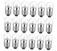 AUTSUPPL 50pcs Small Labs Light Bulbs for Electrical Teaching DIY Experiments Premium Flashlight Bulbs Easy Install and Replace Lightweight for Students Circuit Display