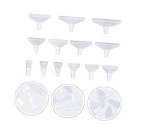 AUTSUPPL 52pcs Rhinestone Painting Pen Tips Replacement Set Plastic Pen Tips for DIY Diamond Art Craft Accessories