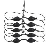 AUTSUPPL 5pcs Black Laser Protection Eye Patch for UV LED Infrared Light Therapy, Safety Eye Cover Shade for Photorejuvenation and Skincare Use