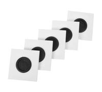 AUTSUPPL 5pcs Cable Pass Through Wall Plates with Rubber Grommet Blank Electrical Cover Outlet Panels for Dustproof Cable Management and Standard Socket Compatibility